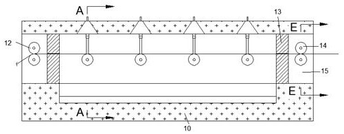 Drying device for printing and dyeing of cloth