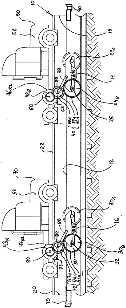Method and apparatus for rail-to-road shipping