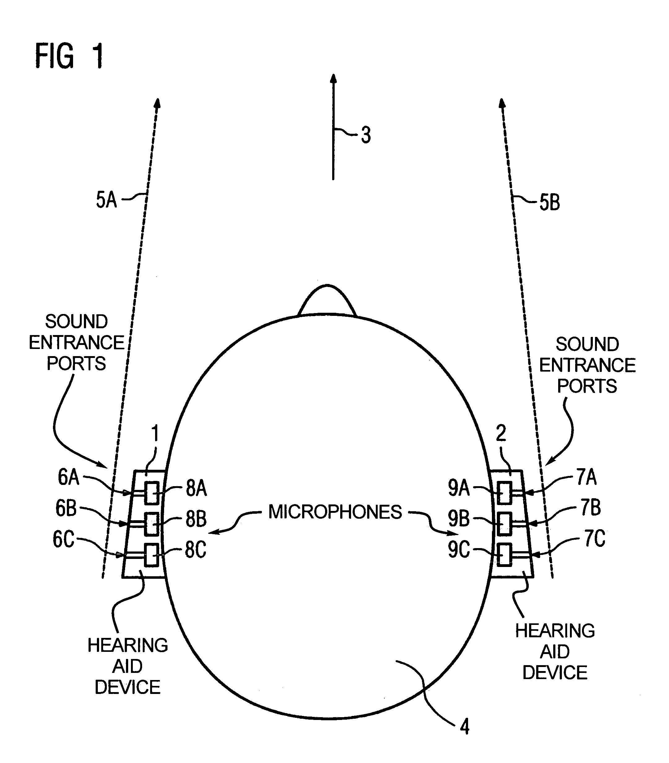 Hearing device system with behind-the-ear hearing aid devices fashioned side-specific