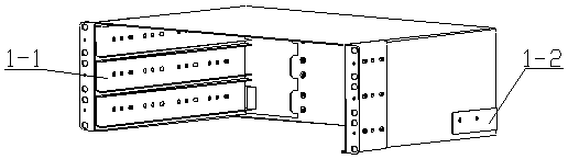 3U modular wiring unit for 19-inch cabinet