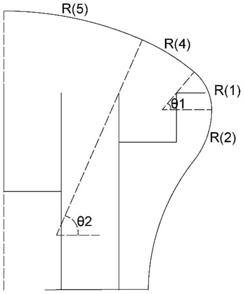 Noise reduction structure at top end of sound barrier based on diffuser coupling micro-perforated plate