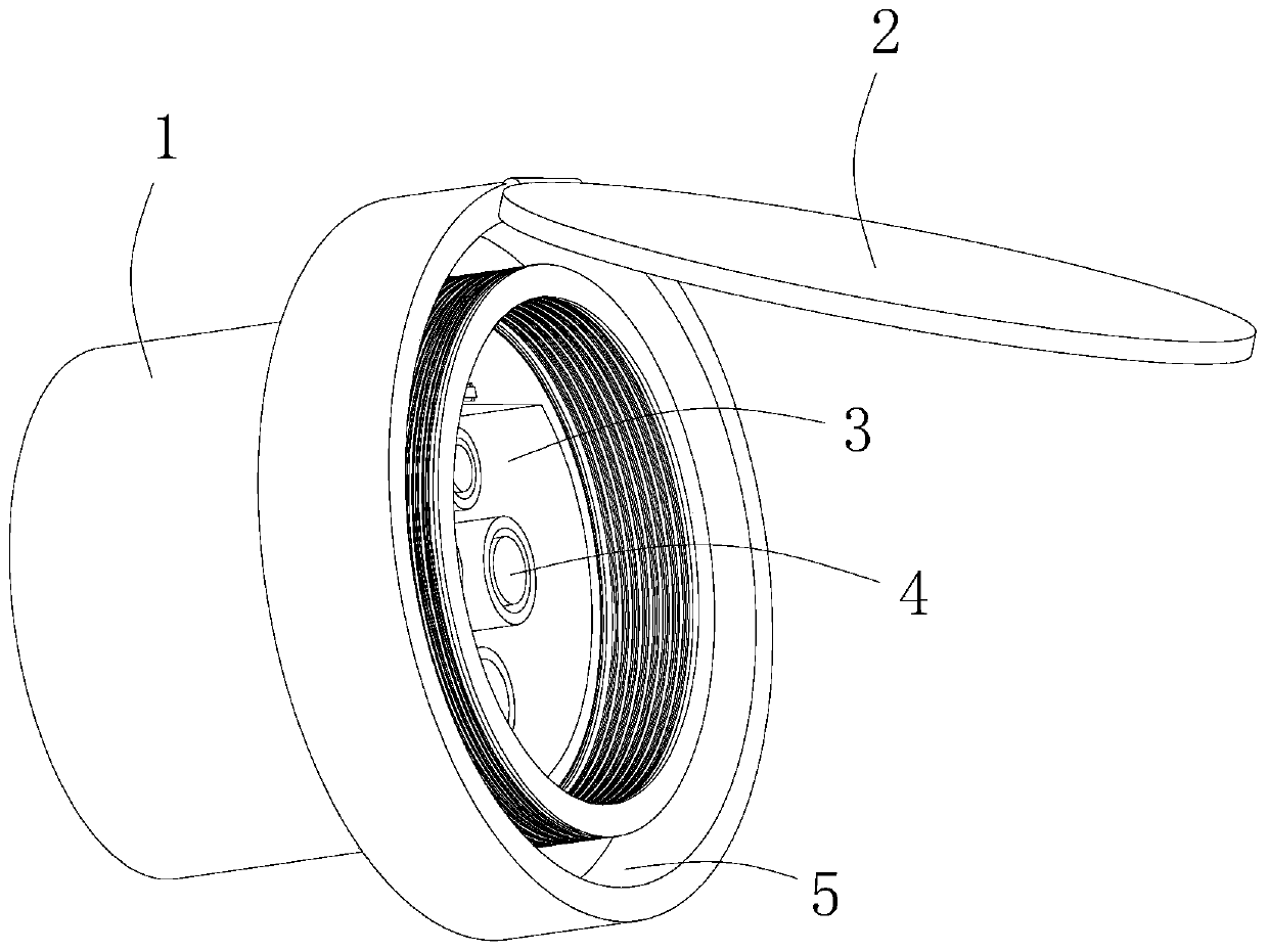 New energy automobile charging base based on environmental protection