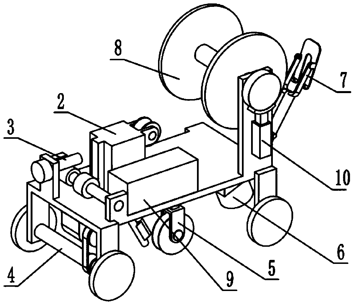 Seamless welding device and method for plastic floors