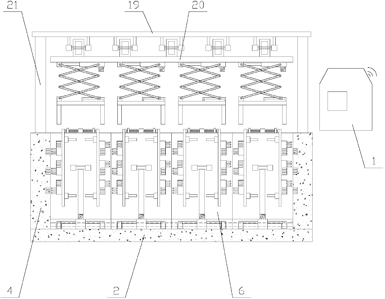 Internet of things based intelligent steel dam gate with stable structure