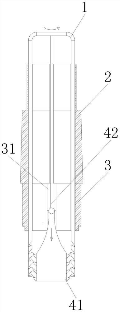 Magnetic salvaging device for salvaging small falling objects in petroleum well
