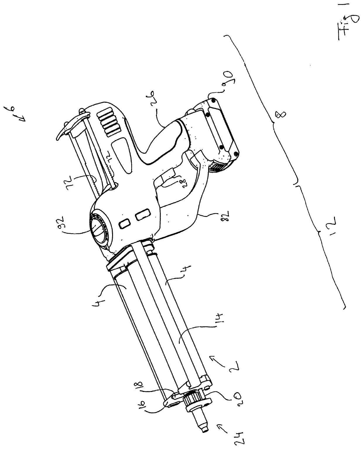 Dispenser and mixer for disposable cartridges