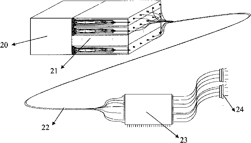 Optical fiber illumination method and system