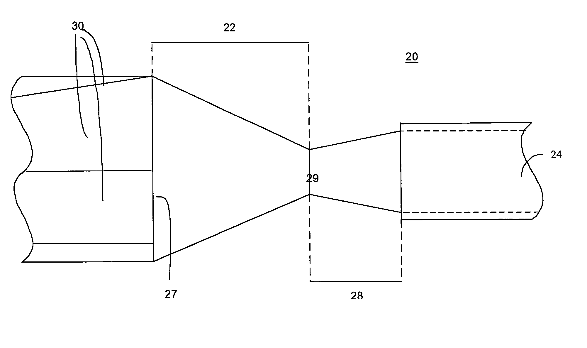Mode multiplexing optical coupling device