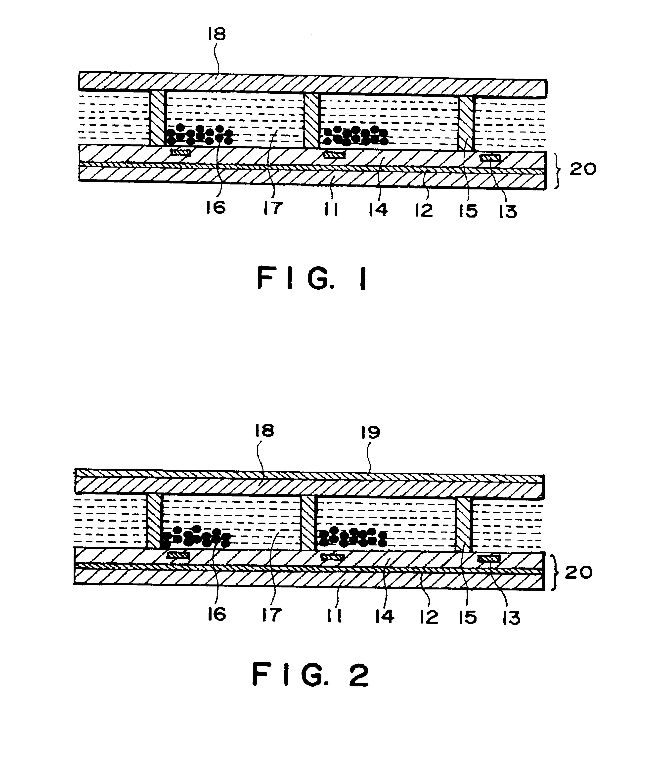 Electrophoretic display device and process for production thereof