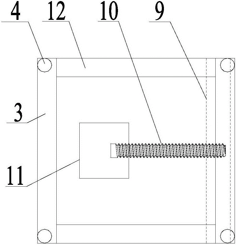Supporting frame with pot support height capable of being freely adjusted and gas stove