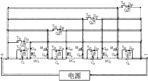 An equalization circuit for parallel charging and bi-directional flyback type double discharge equalization and a control method thereof