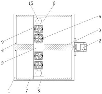 Multifunctional electric engineering dust removal device