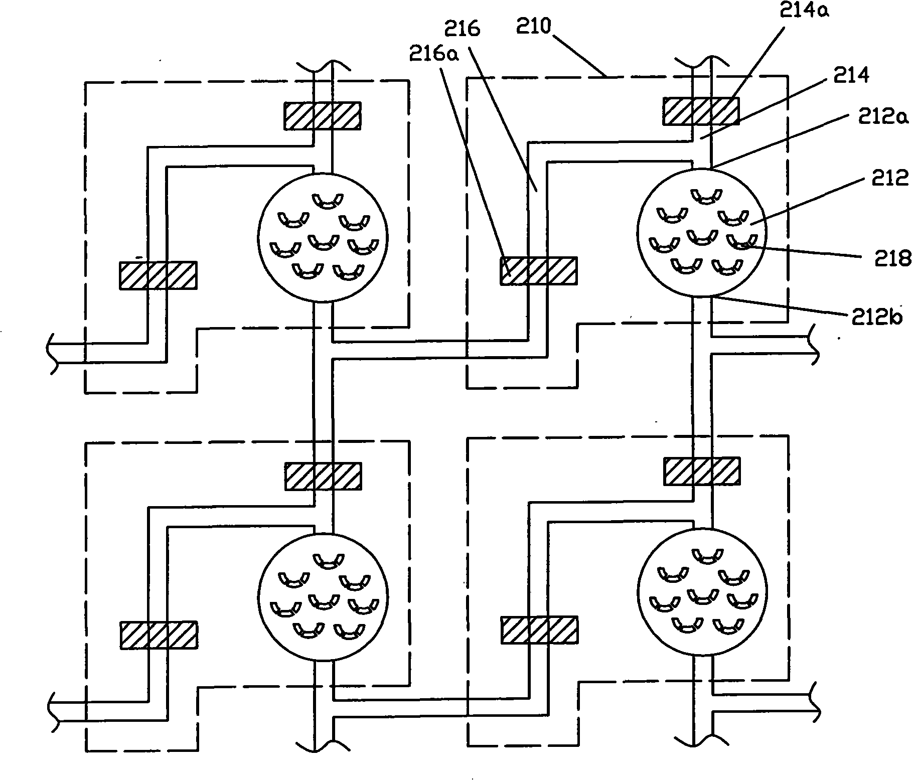 Micro-current controlled cell chip
