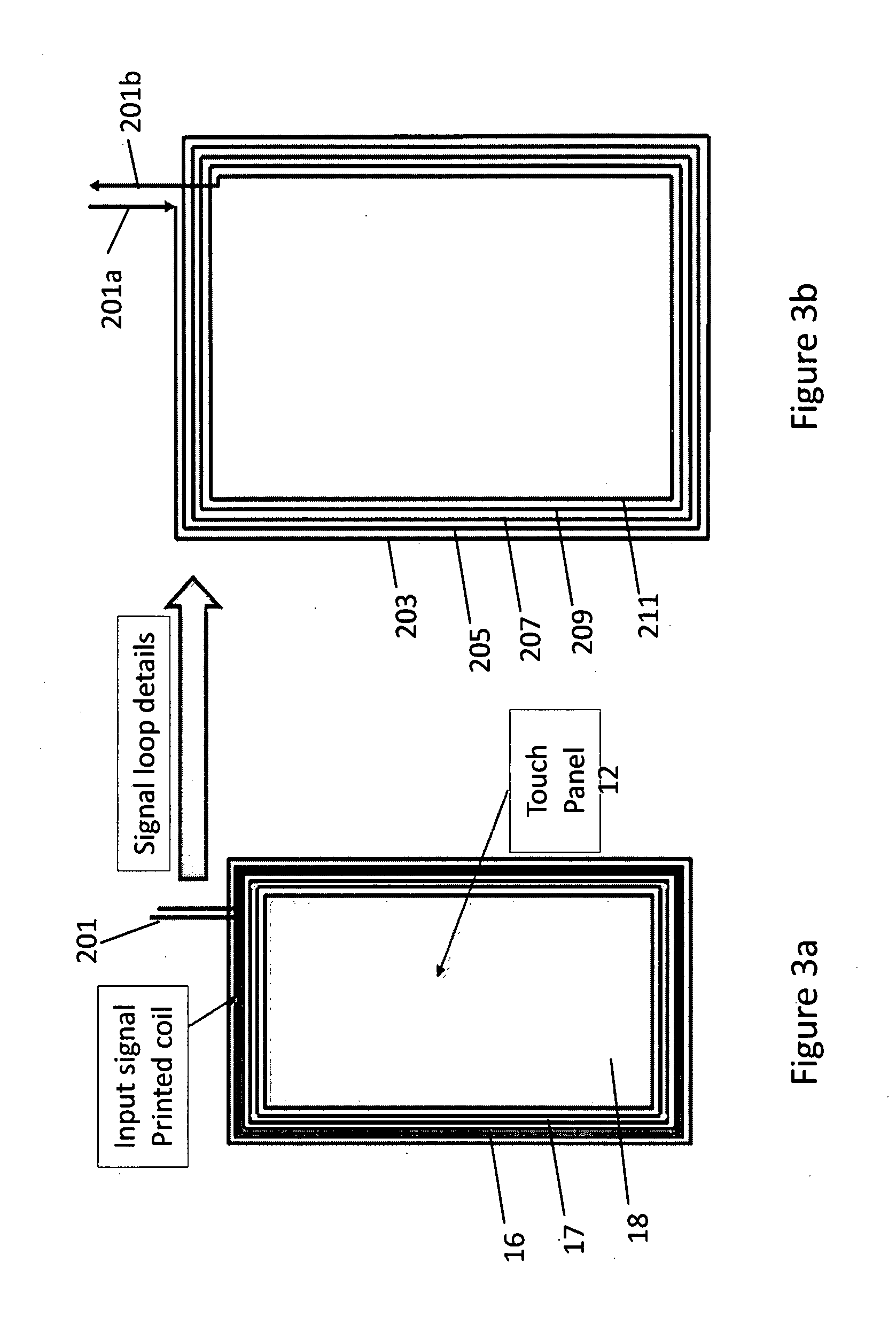 Apparatus and a method for metal detection involving a mobile terminal with a display