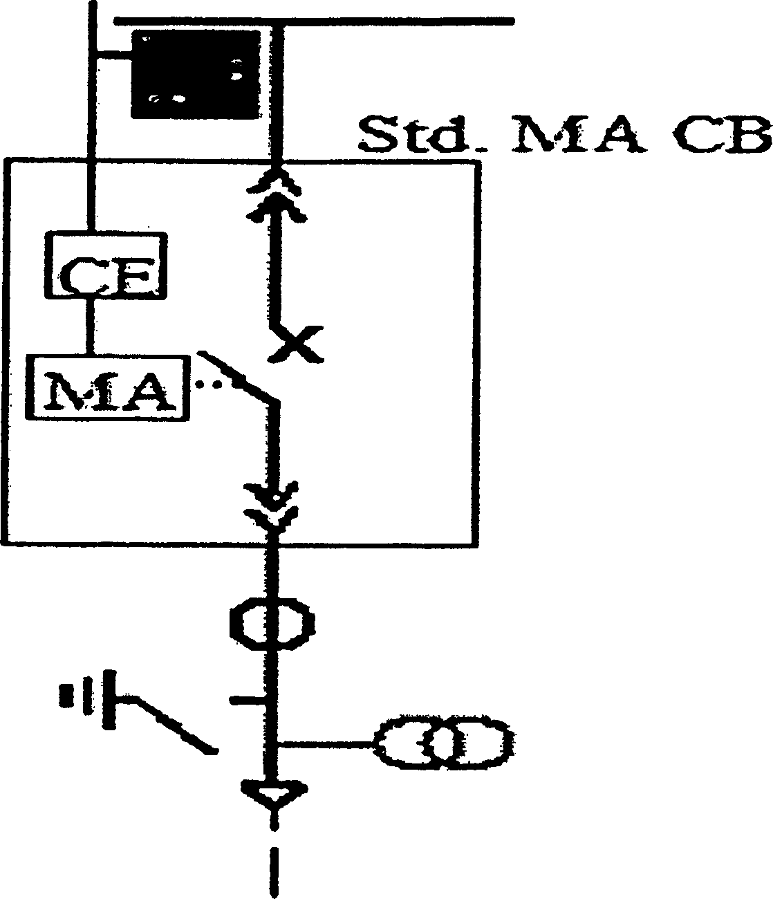 A medium voltage integrated switchgear