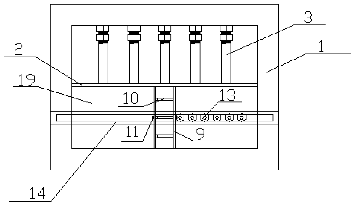 Simulation and test system for excavation of narrow foundation pit in high gravity field