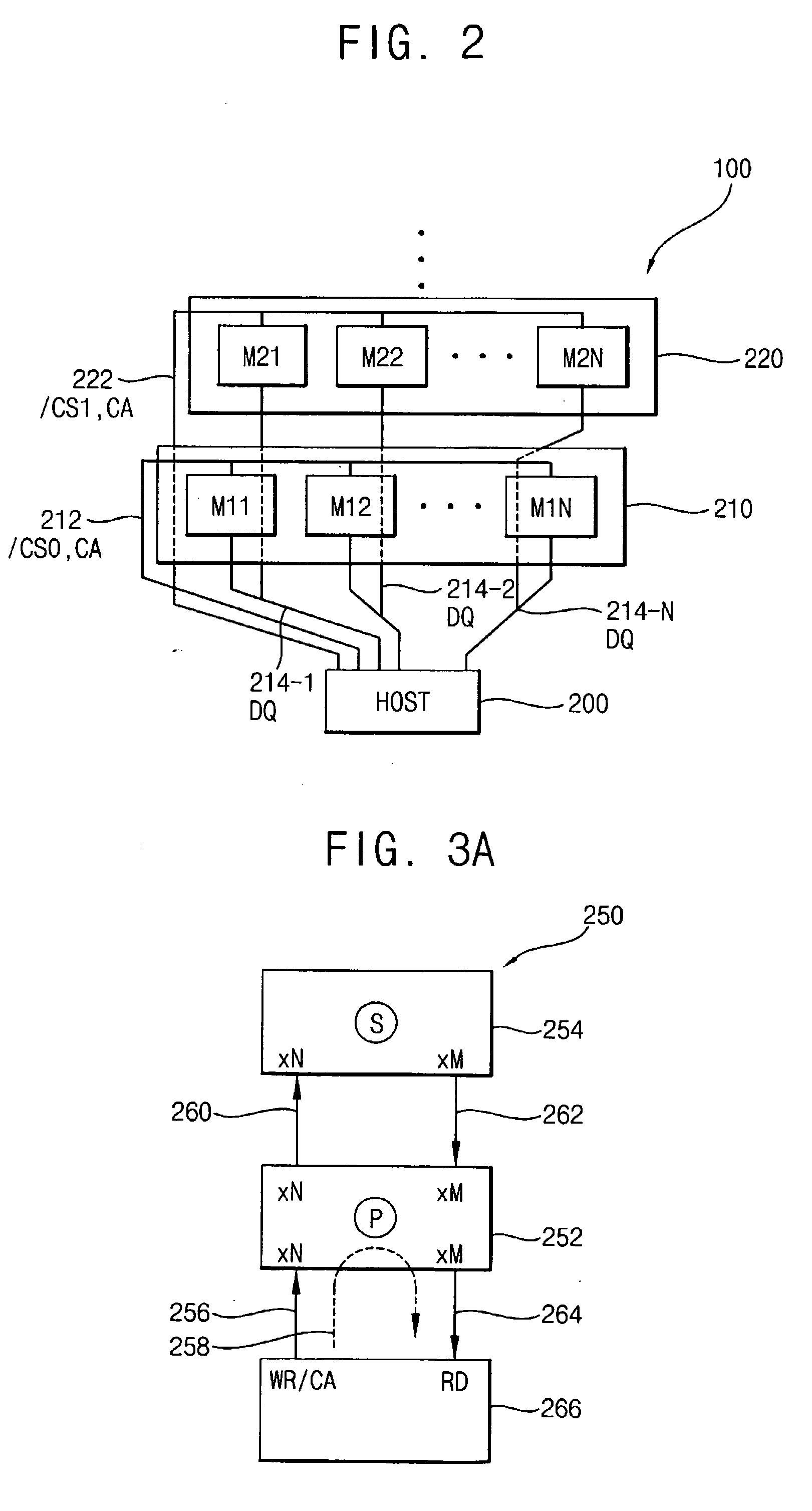 Memory system and method having point-to-point link