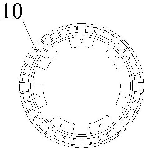 An anti-broken bar motor rotor