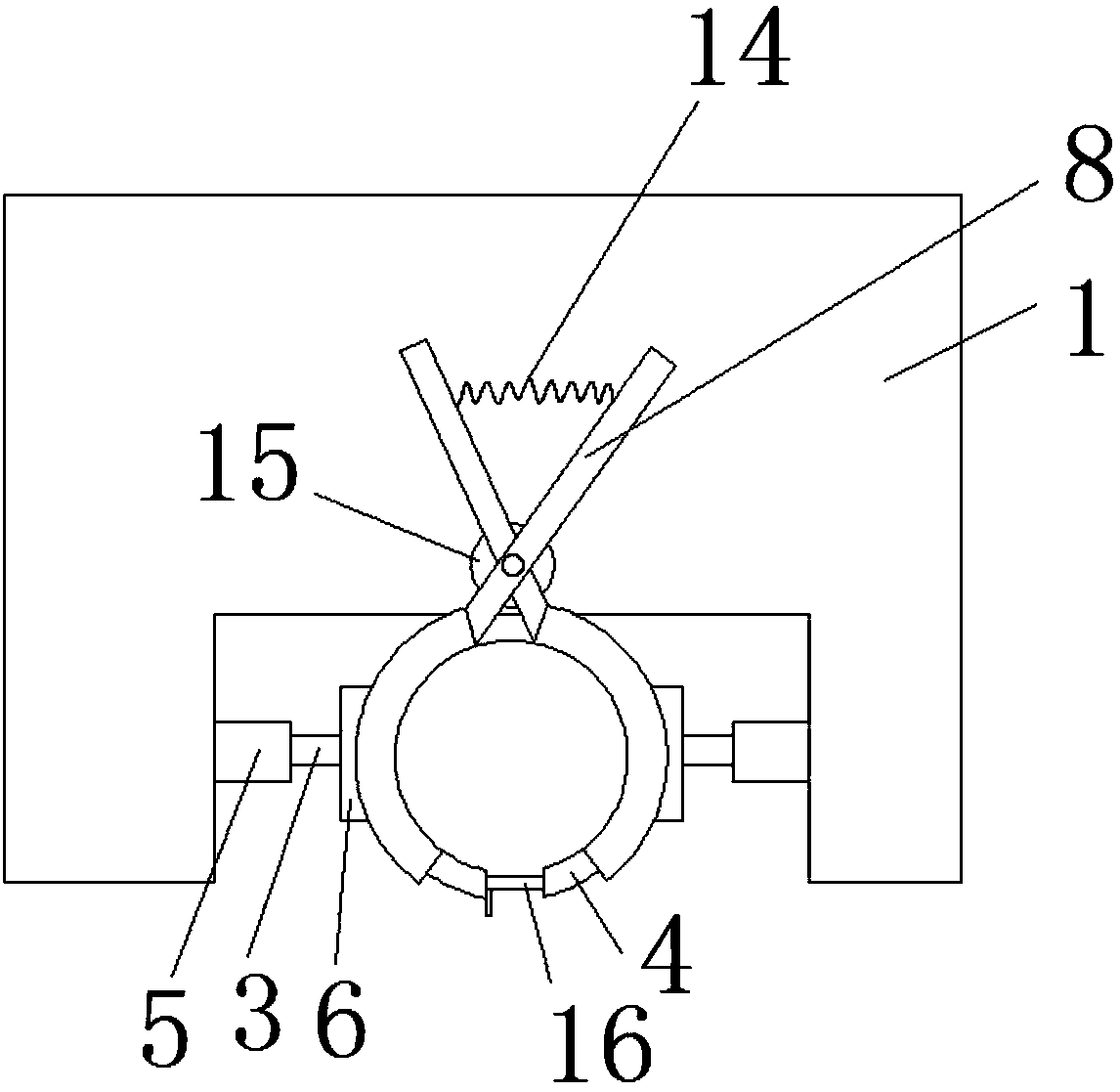 Electric wire bundling device