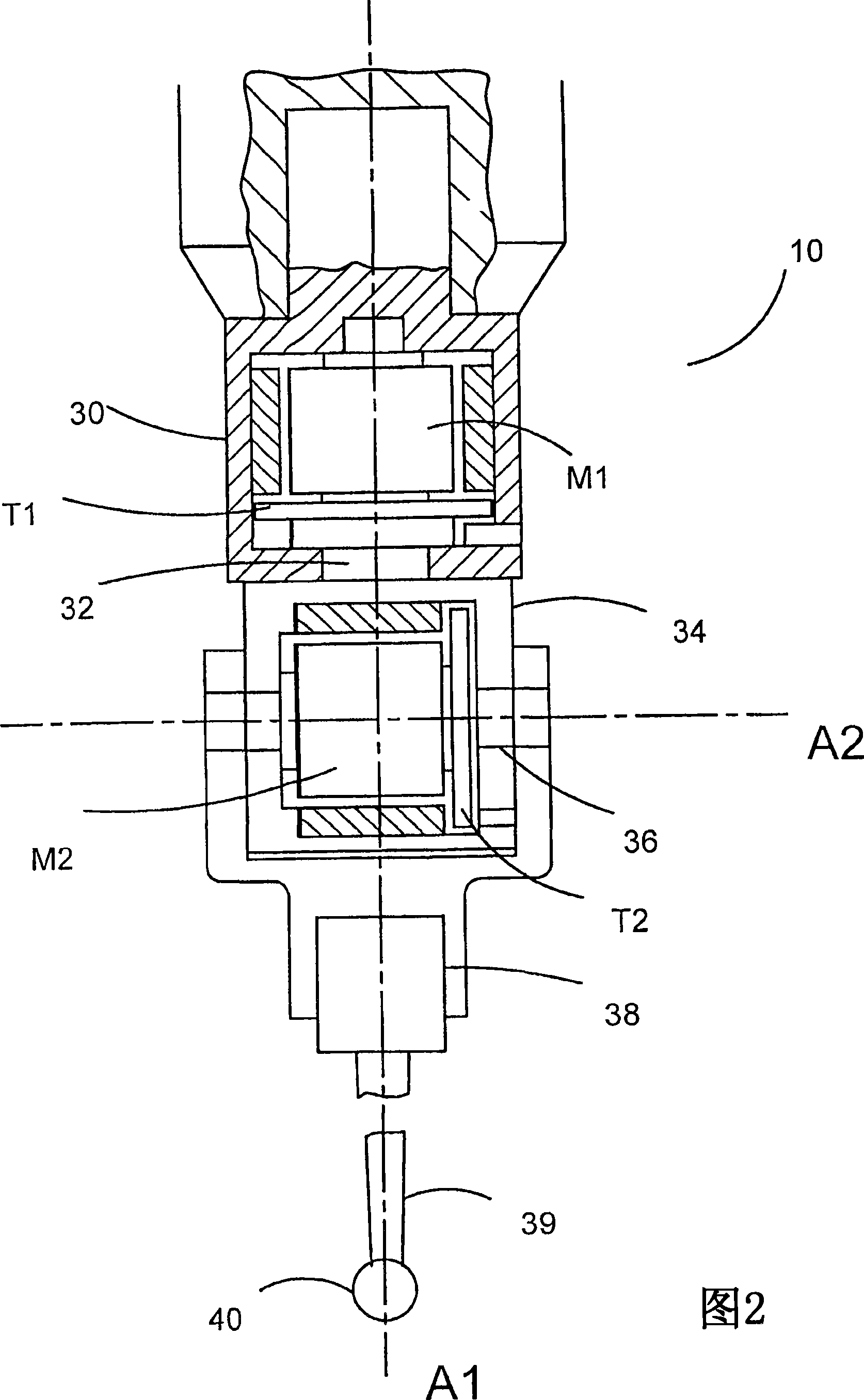 Method of error compensation in a coordinate measuring machine with an articulating probe head