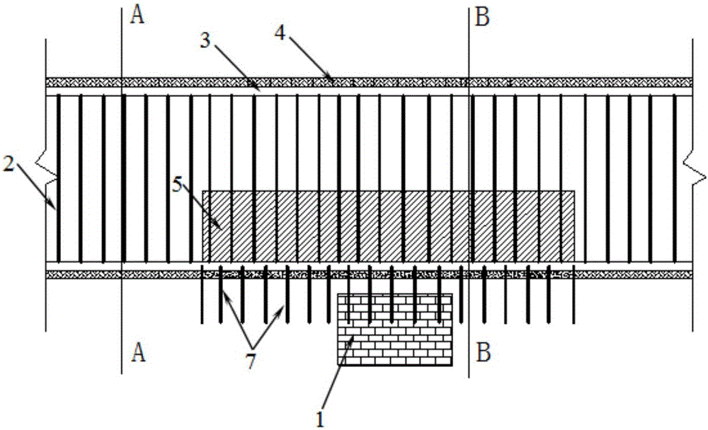 Metro station foundation pit construction method for controlling deformation of neighboring buildings