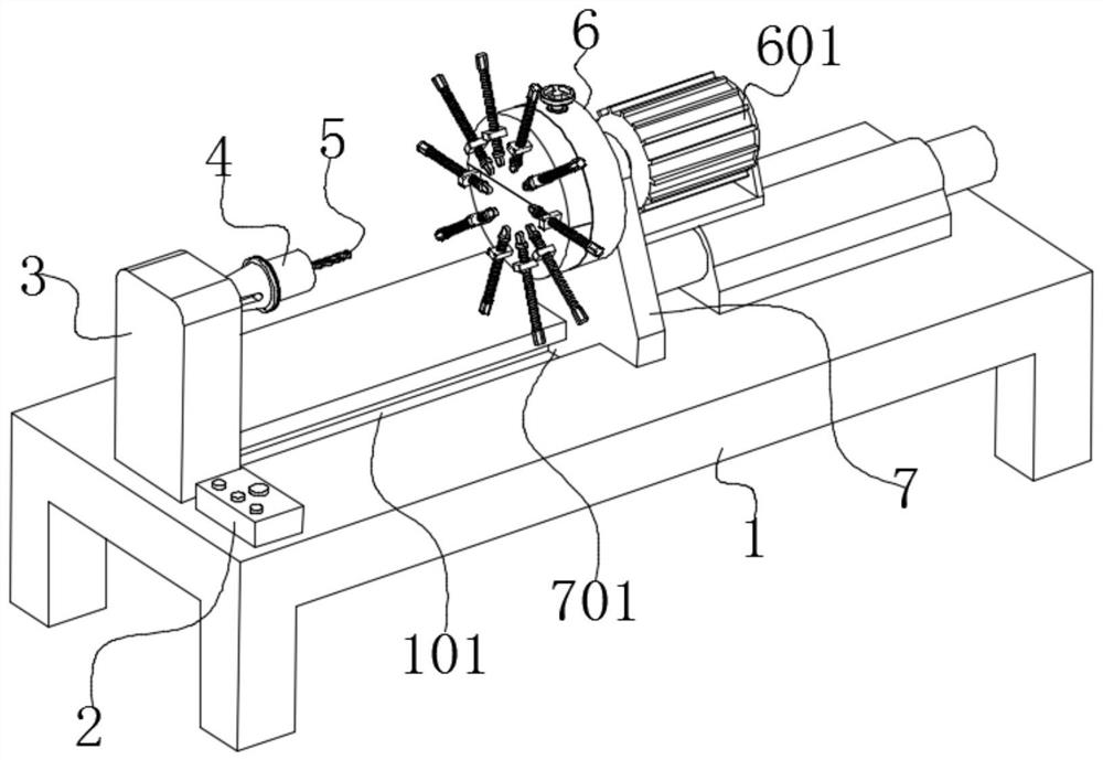 Small-diameter inner hole machining technology and equipment thereof