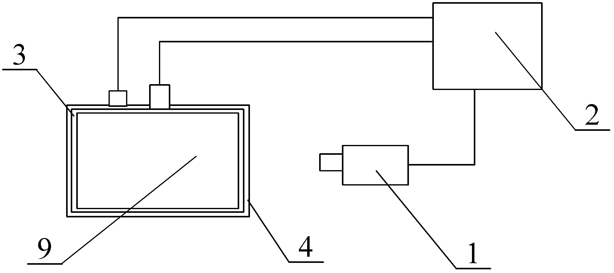 Back projection system applied to device with transparent desktop