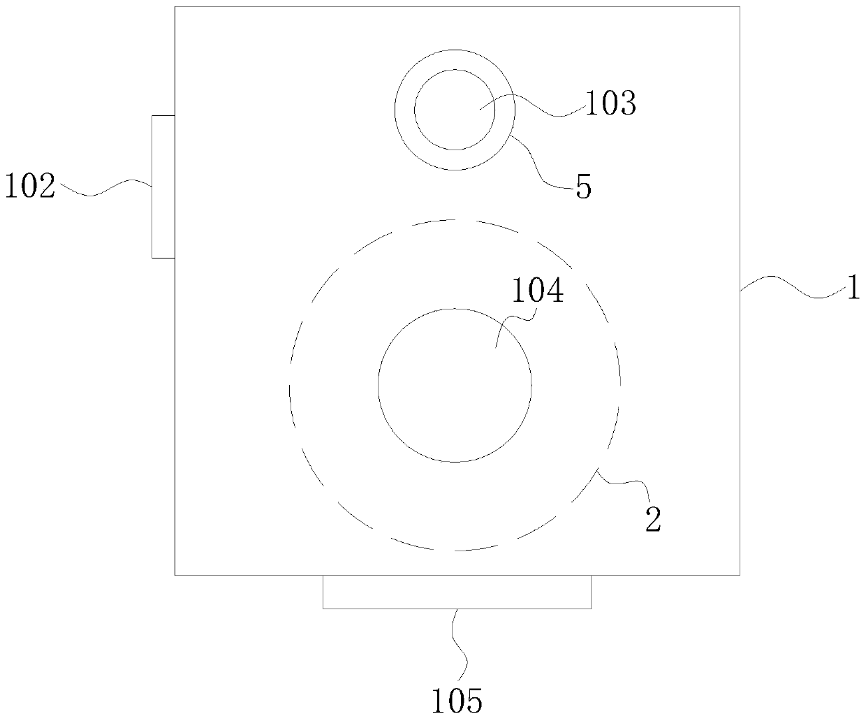 Multifunctional excrement incineration treatment device