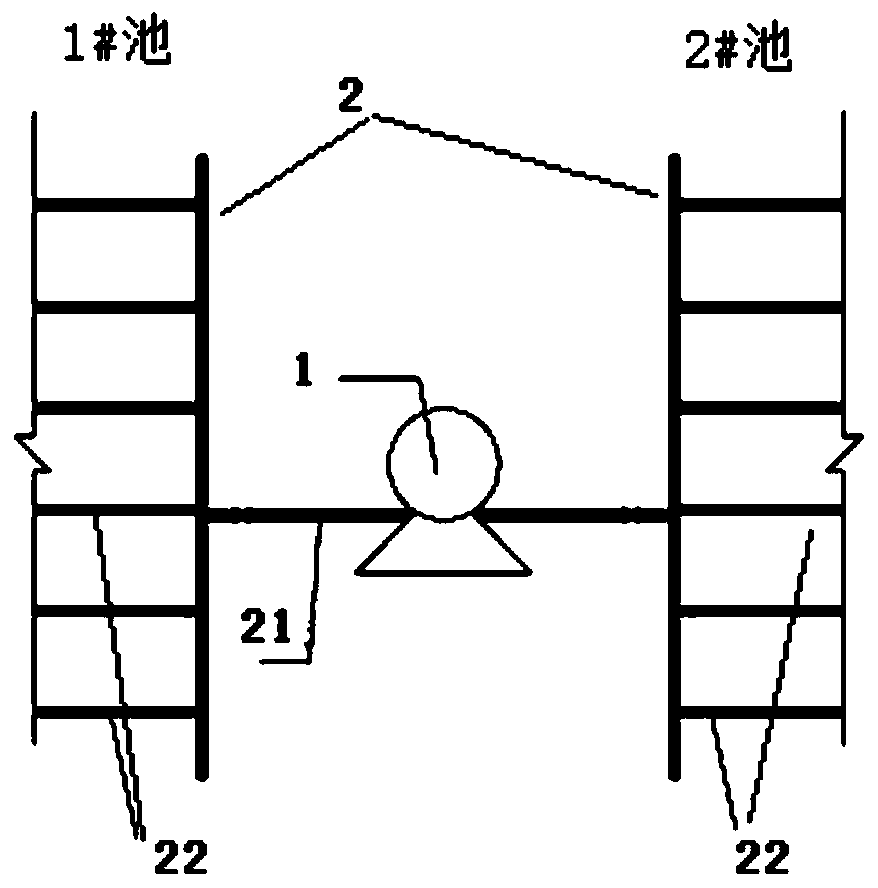 Method and device for efficiently and automatically cleaning accumulated sludge on inclined plate (pipe) of high-density precipitation pool