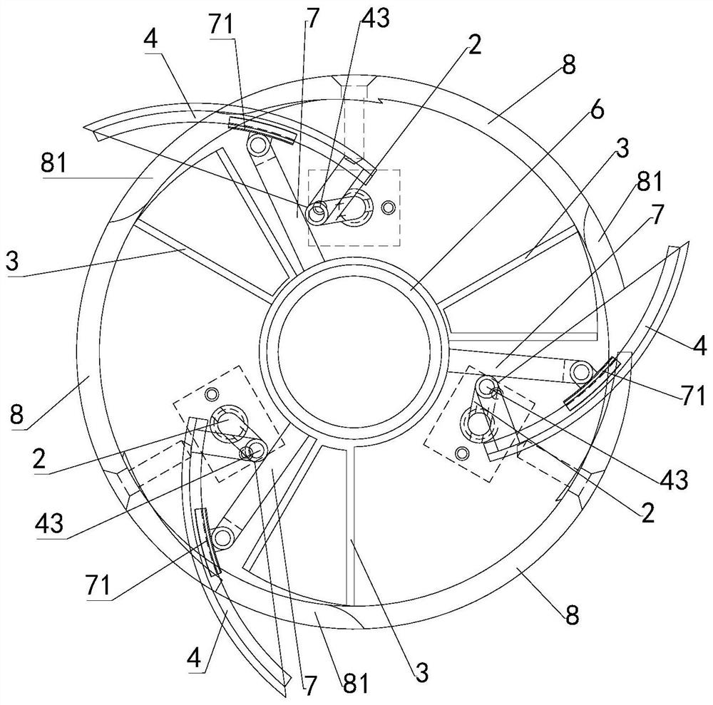 While-drilling lateral sampling mechanism based on curved surface unfolding mechanism