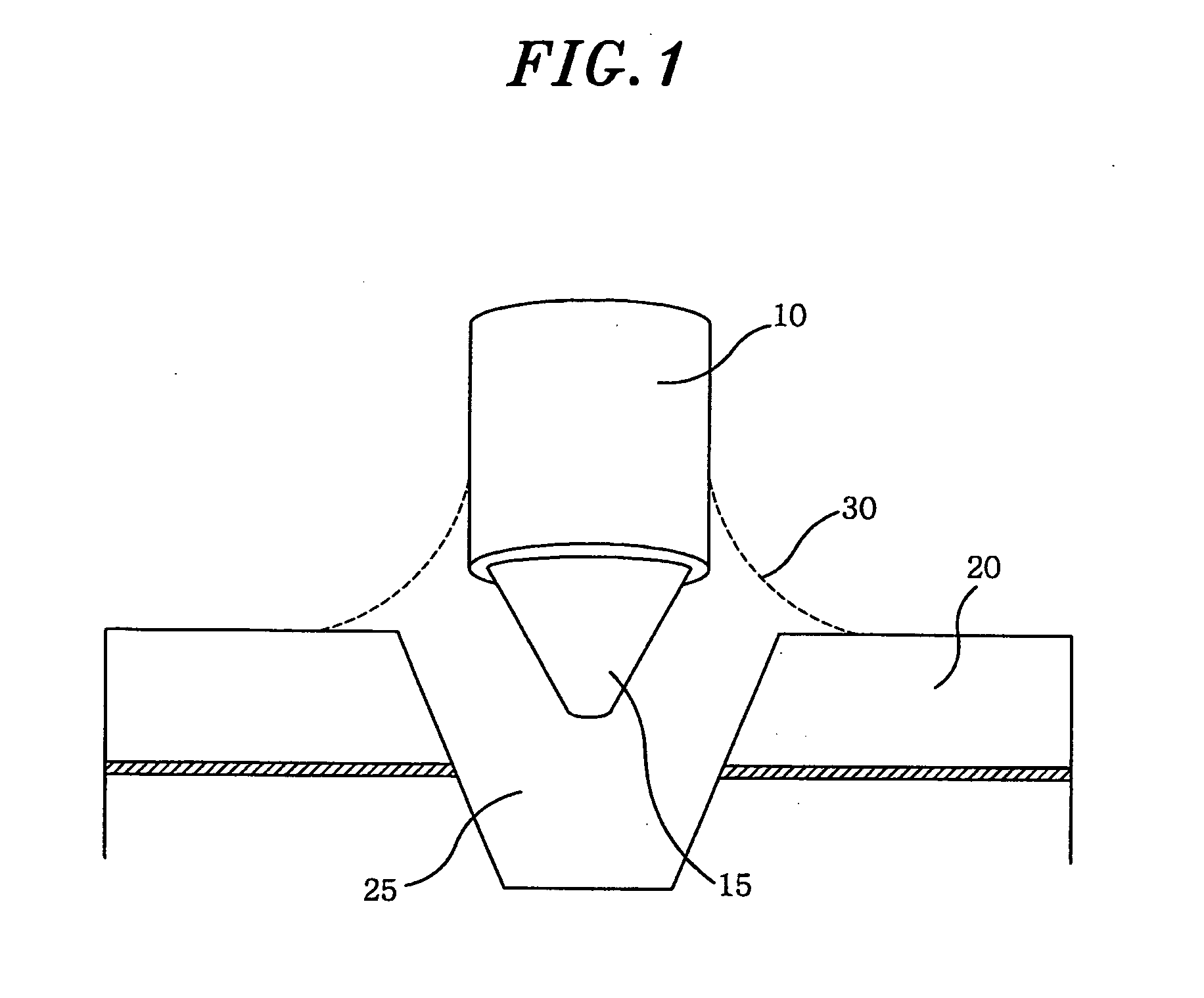 Butt coupling structure and method of photonic quantum ring hole emitter