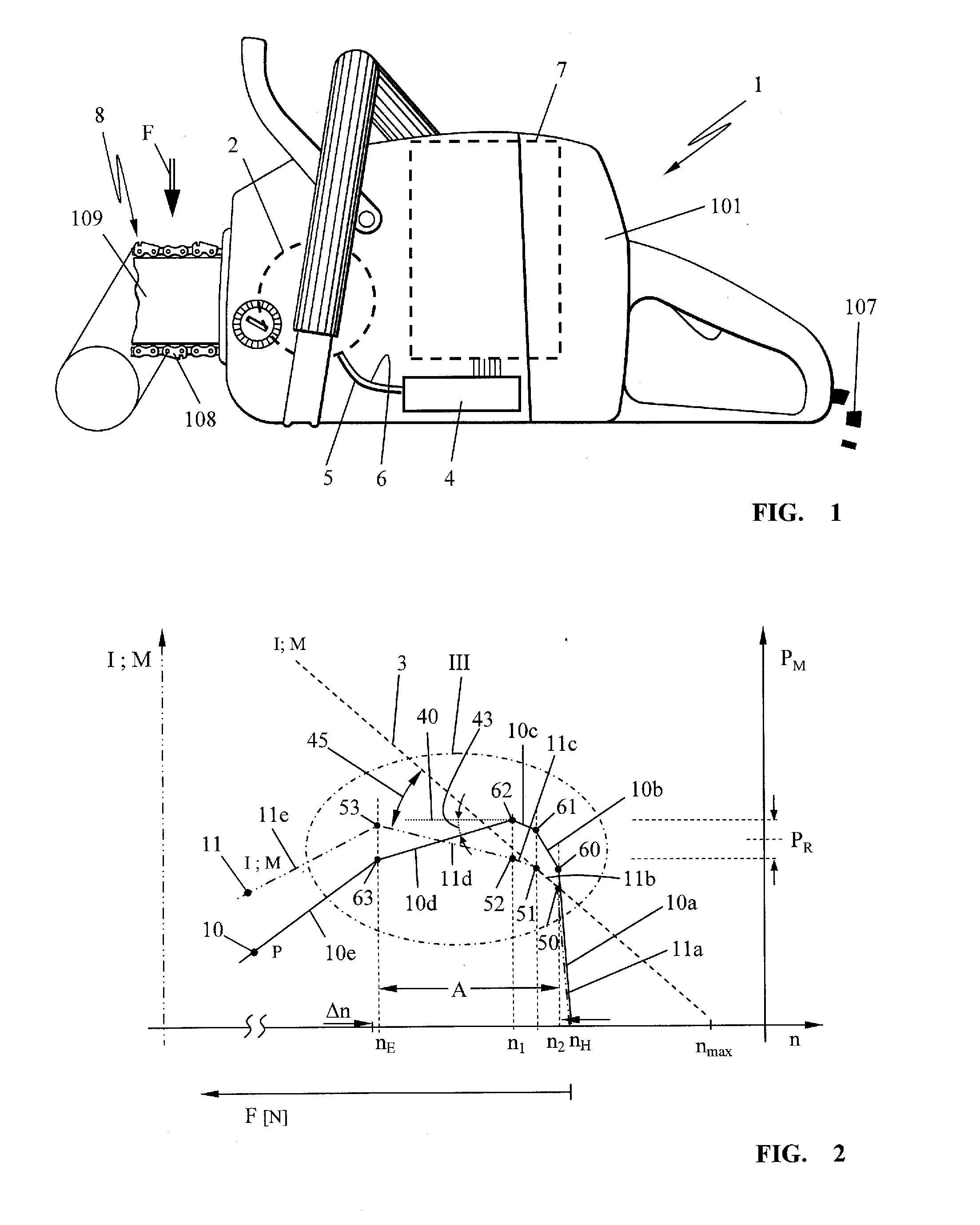 Work apparatus having an electric drive motor