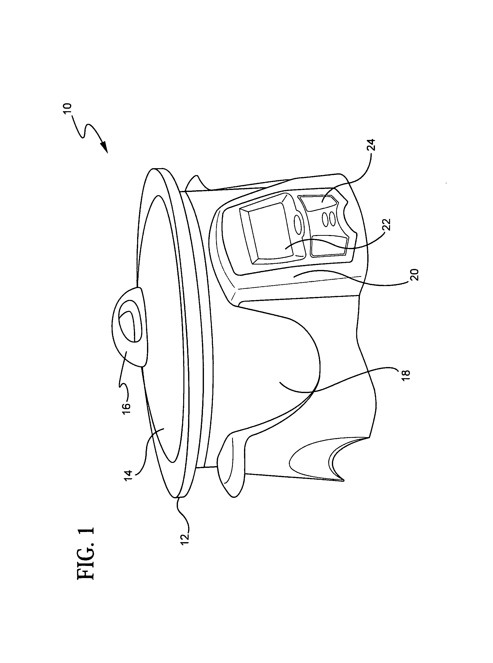 Cooking apparatus with electronic recipe display