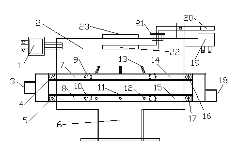 Gasifying method for biomass gasifier and hearth air intake device