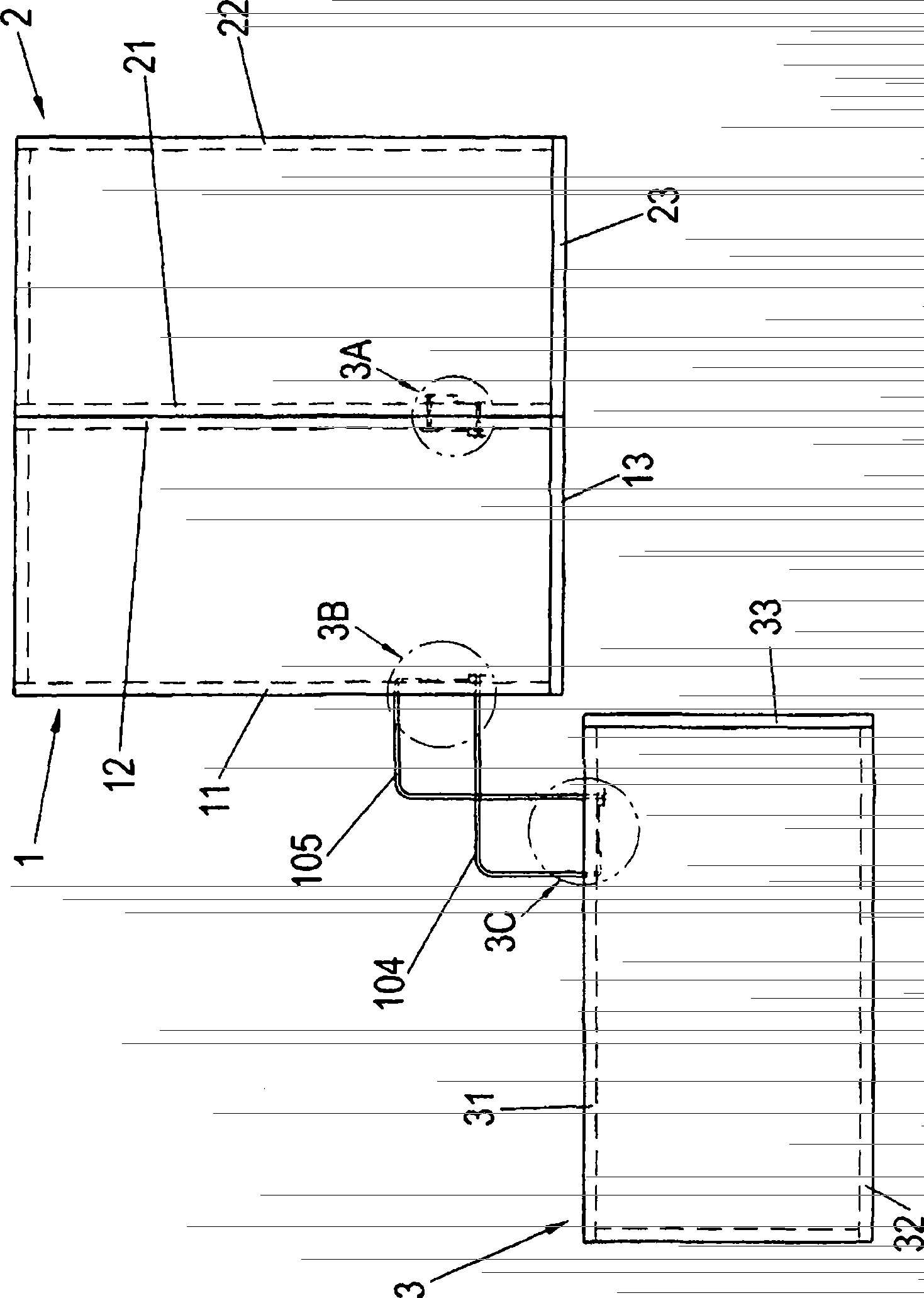 Device for synchronization of locking devices