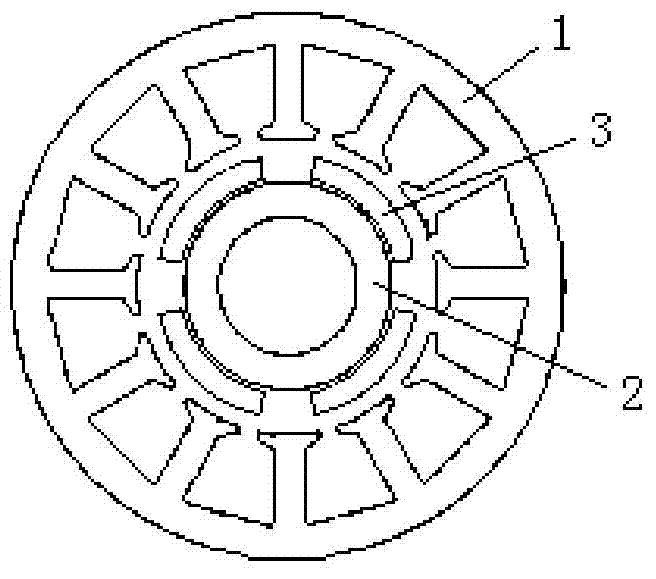 Low-torque-ripple permanent magnet motor for electric automobile