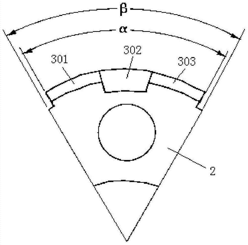 Low-torque-ripple permanent magnet motor for electric automobile