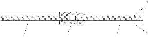 Method for calculating crimping resistance at joint of middle connector of high-voltage single-core cable