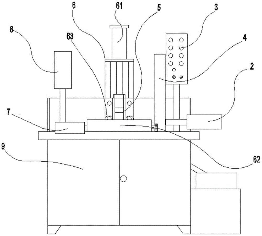 Parallel slot milling machine