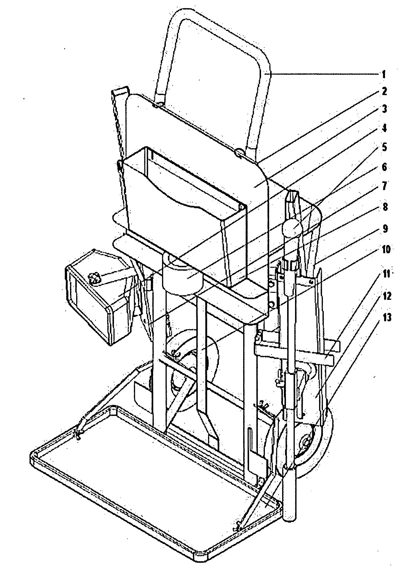 Collapsible Transportable Live Electric Music Station For The Solo Performer