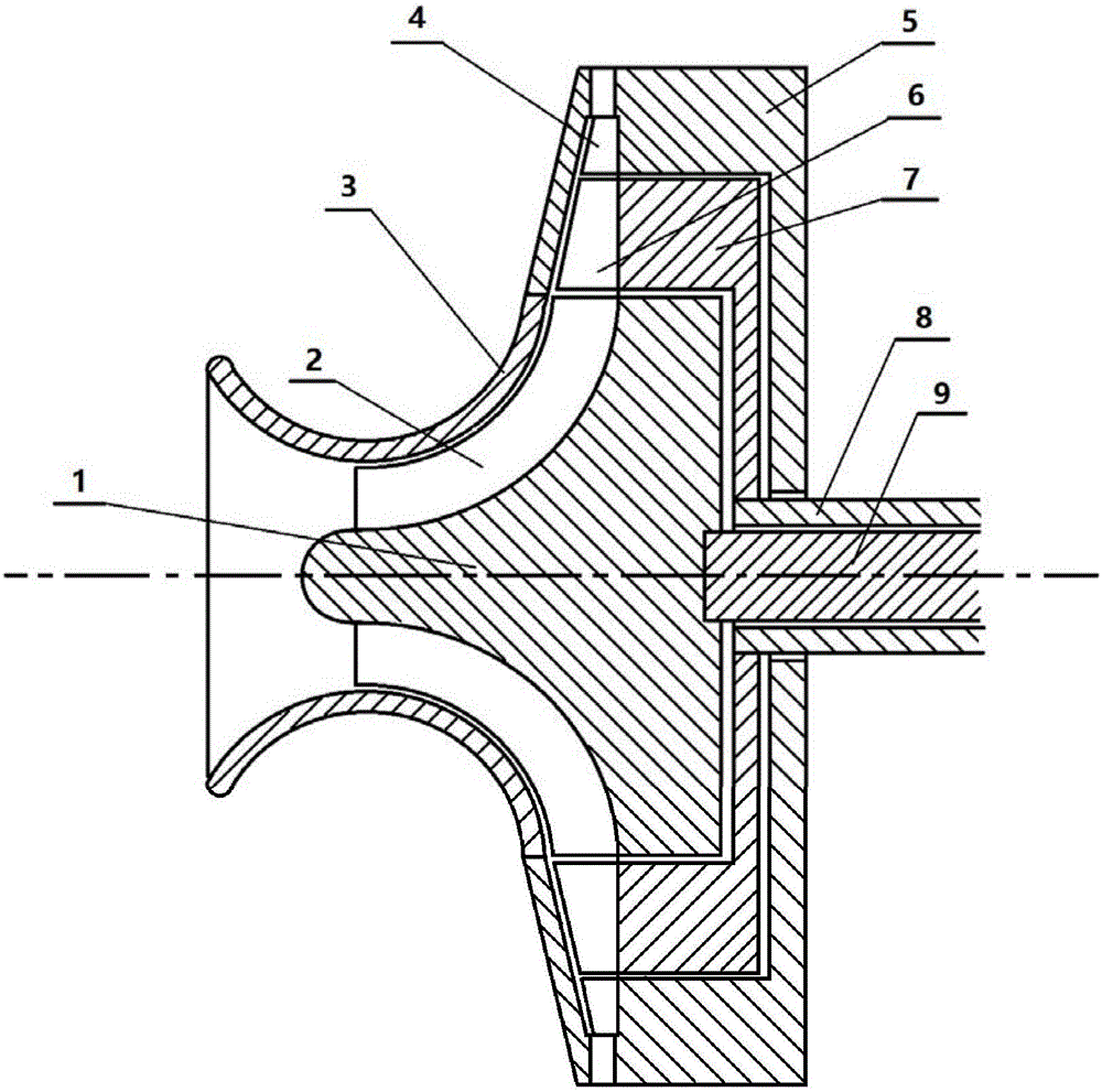 Centrifugal contra-rotating ram compressor