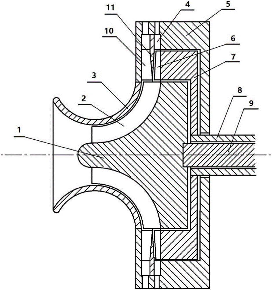 Centrifugal contra-rotating ram compressor