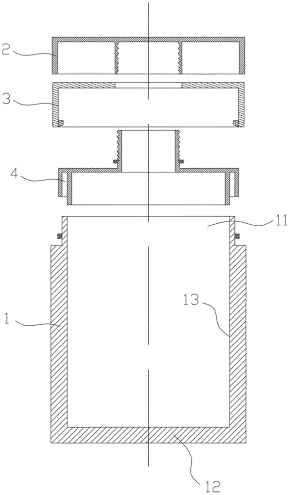 Packaging container for cosmetics