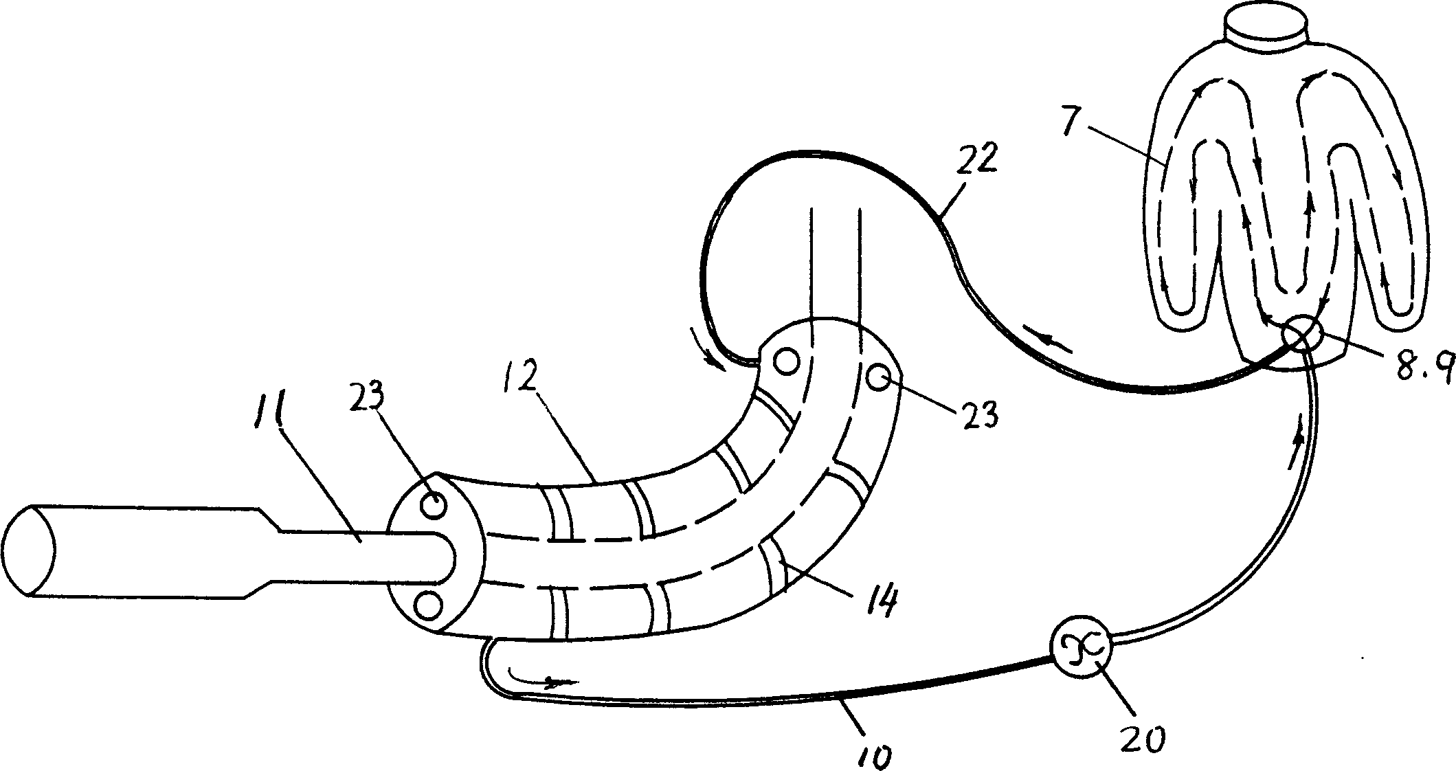 Autobicycle exhaust pipe heat warmed cold-proof clothes