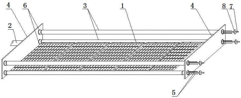 Double-layer frame type on-track maintainable inflation-expanding solar panel