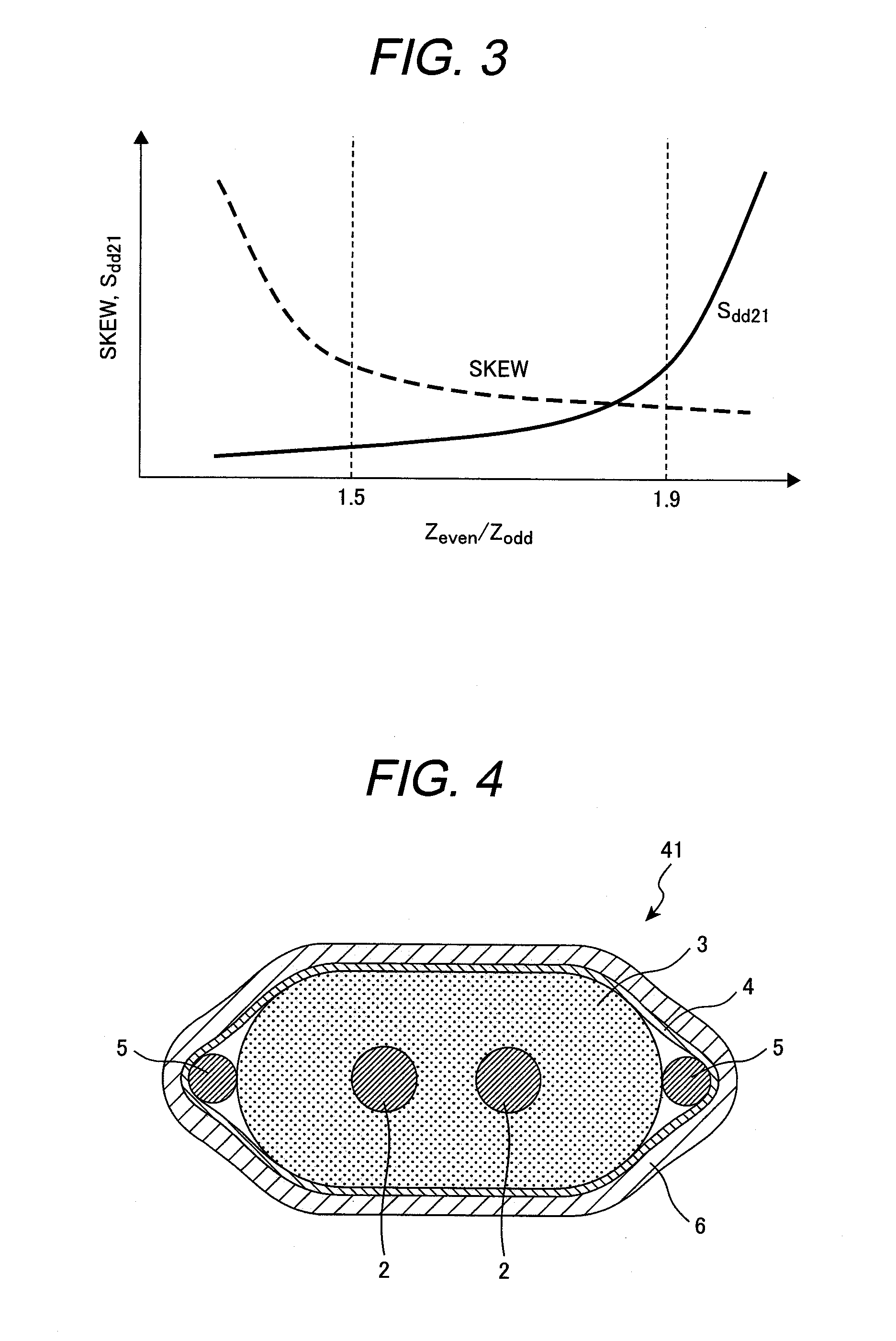Differential signaling cable, transmission cable assembly using same, and production method for differential signaling cable