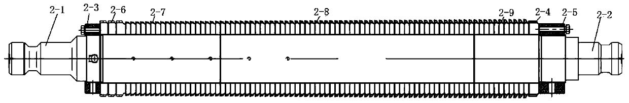 Split type involute helix inner gear broach and grinding method of cutting edge thereof