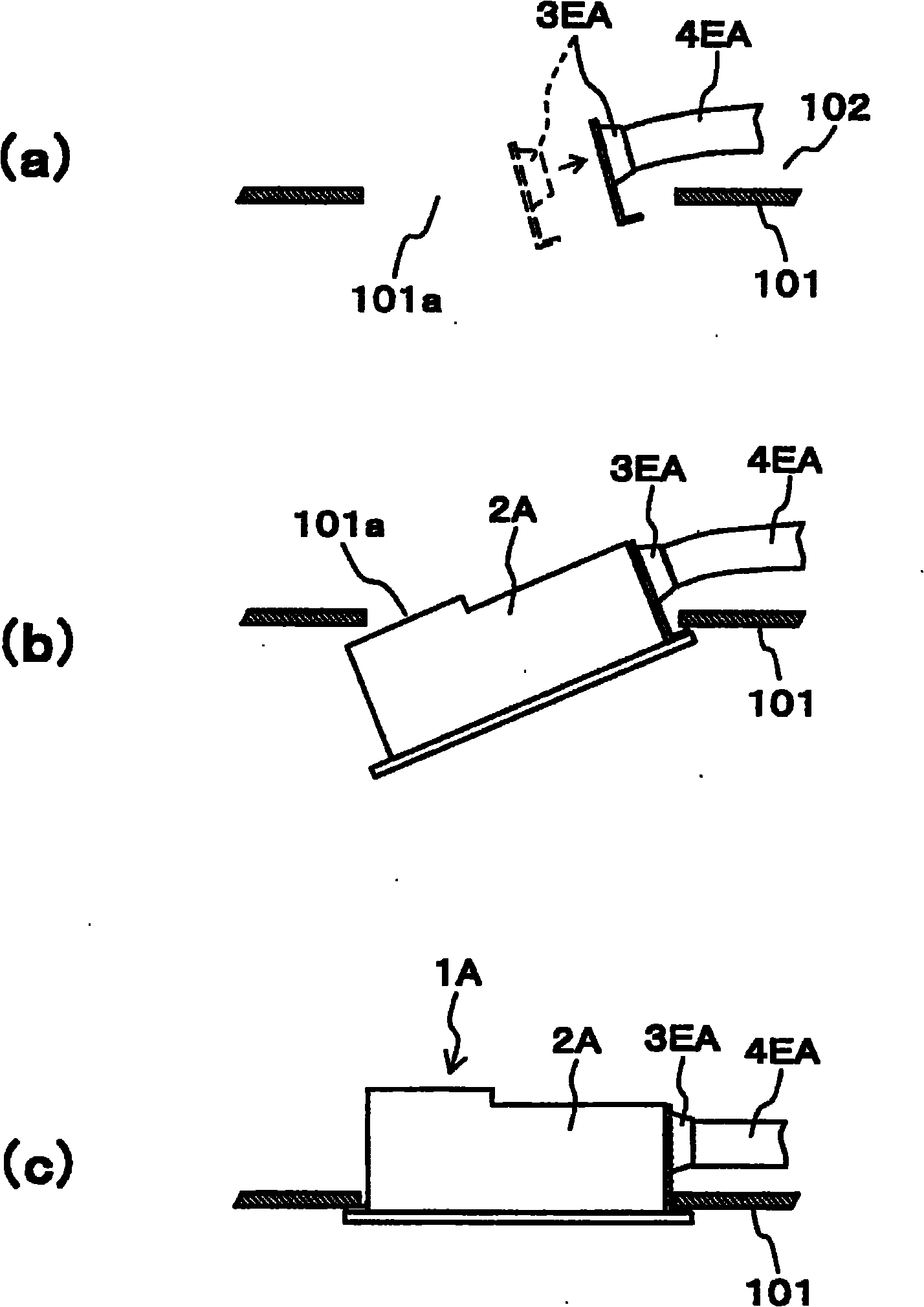 Construction method of ventilation device and ventilation device thereof