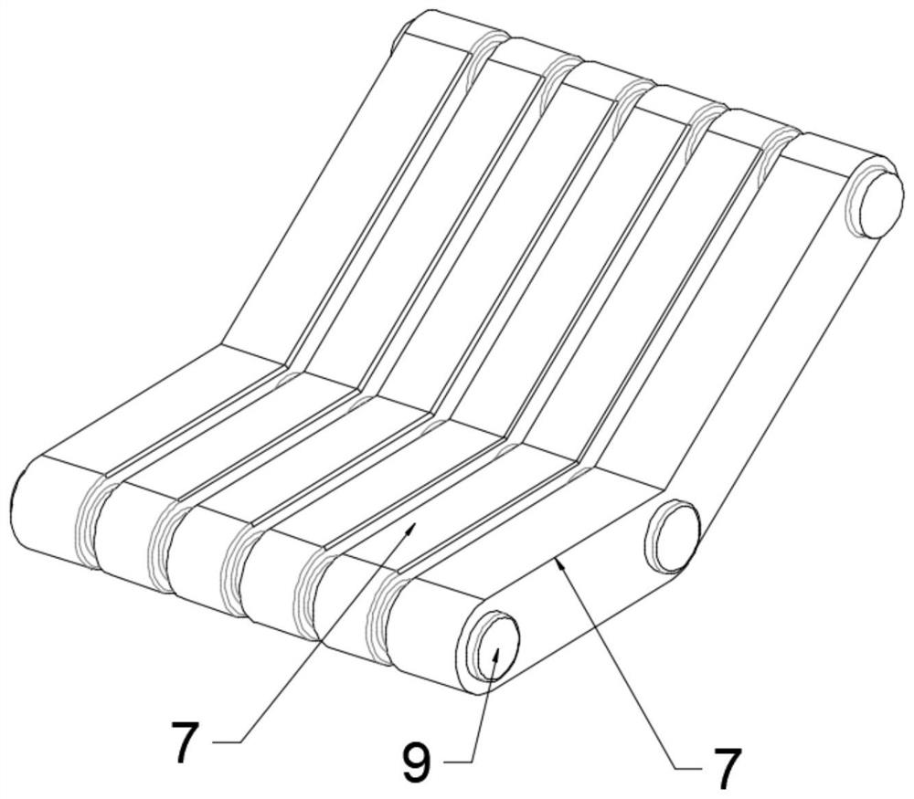 Straw crushing device