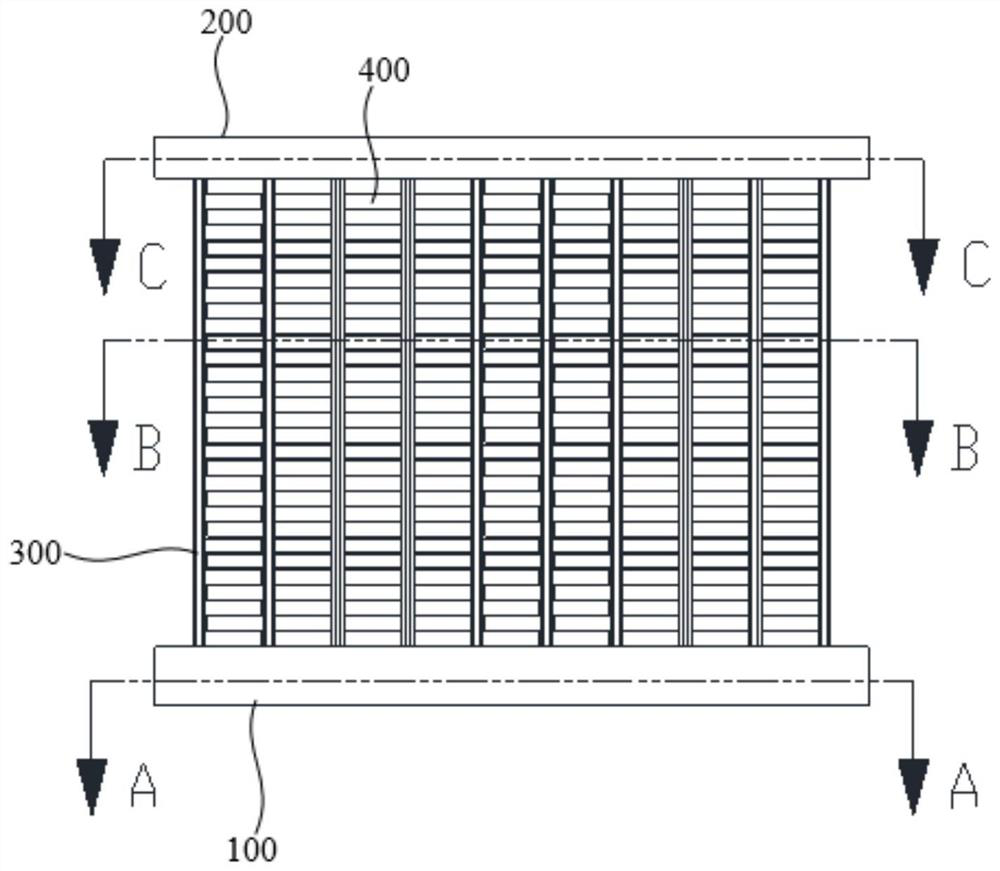 Phase change suppression radiator of 3D cavity structure, preparation method and electronic equipment